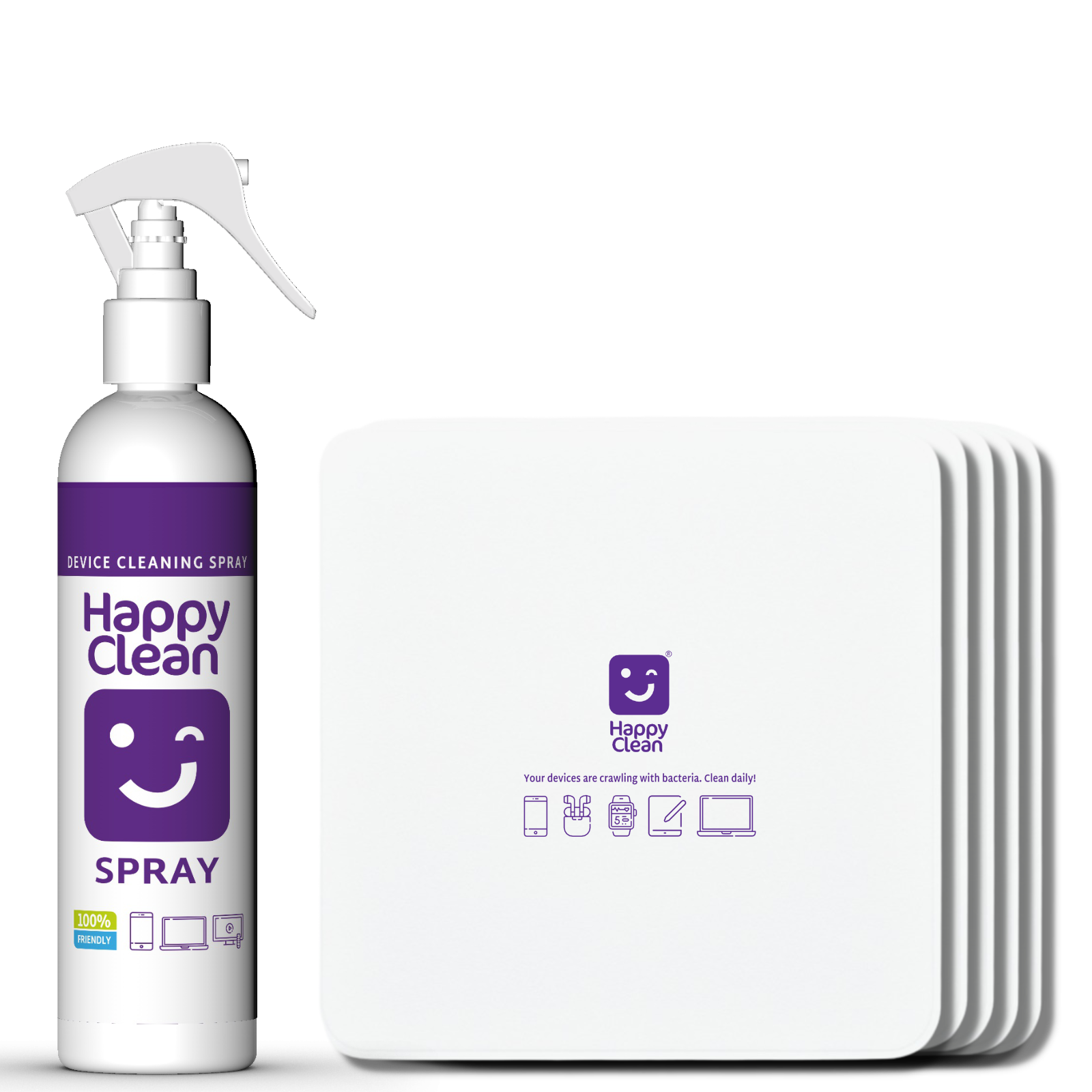 Device cleaning set van Happy Clean