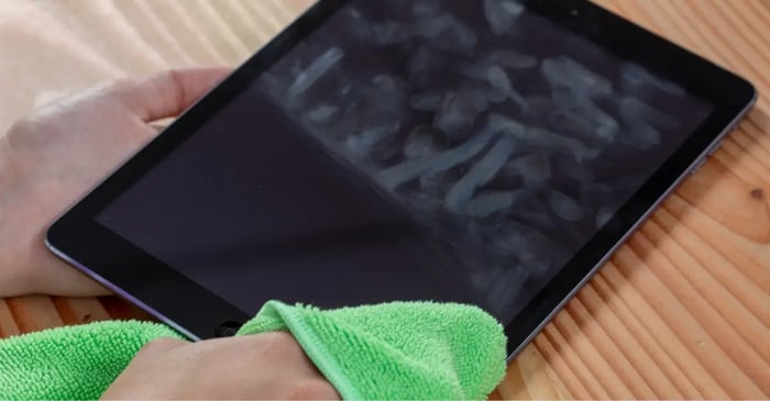 Een tablet schoonmaken doe je zo