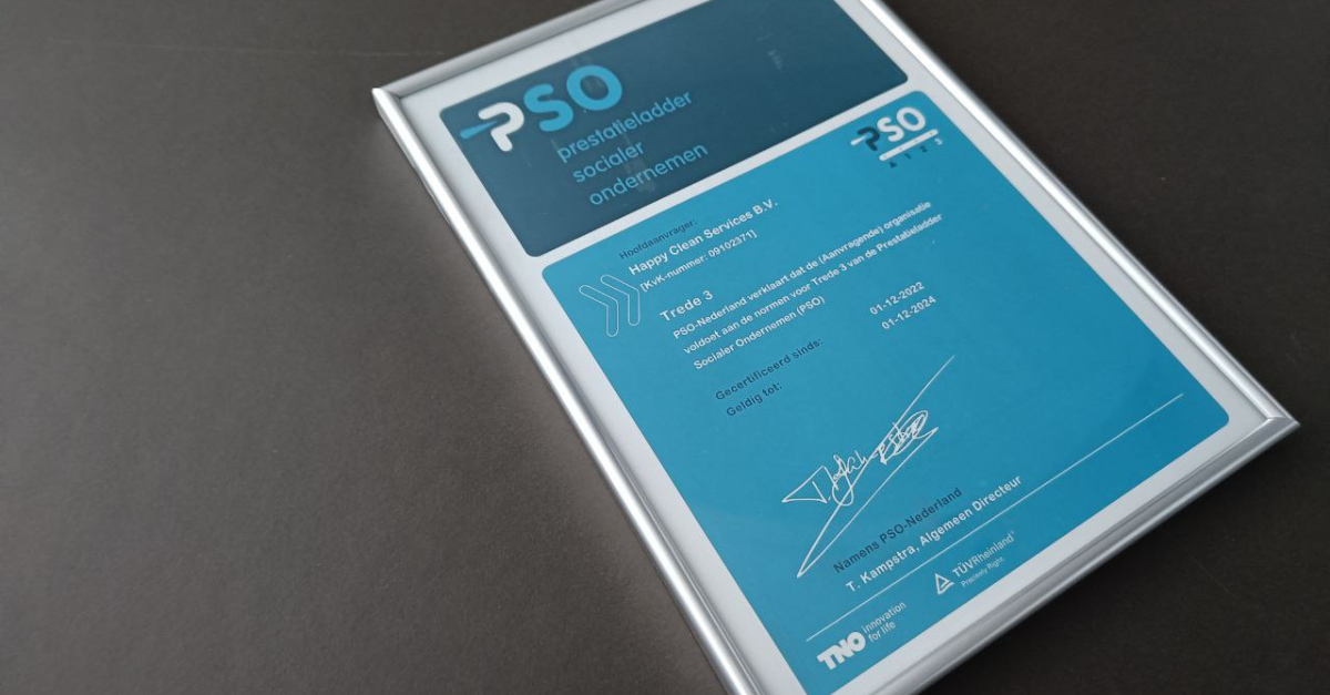 PSO certificaat