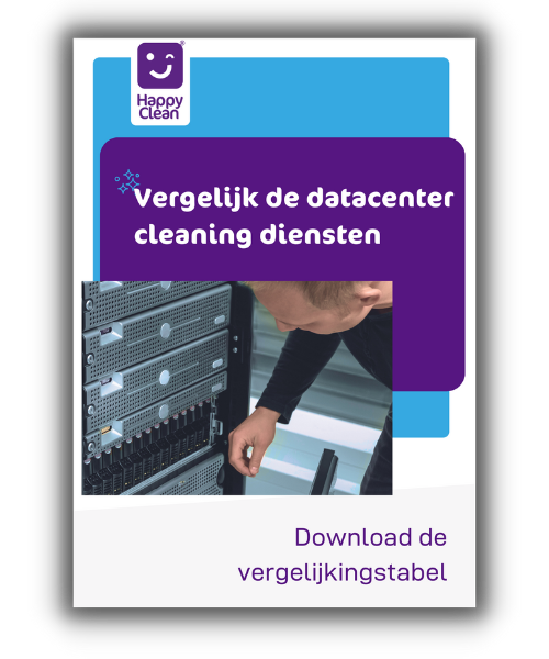 Productvergelijkingstabel datacenter cleaning 